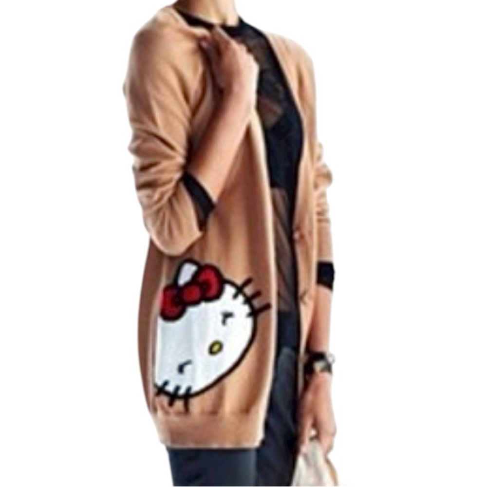 Hello Kitty x Forever 21 Collab Cardigan Sweater